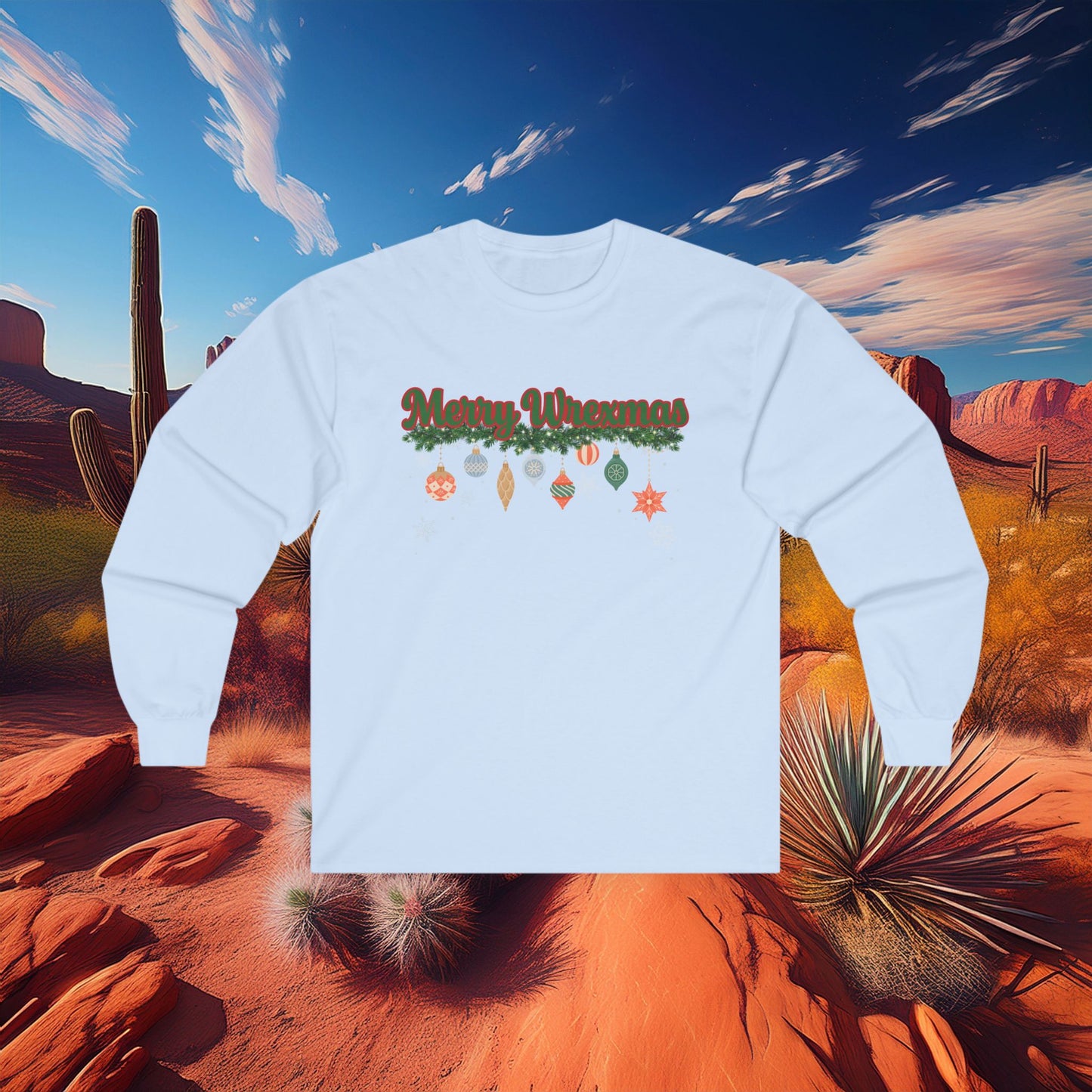 PHX Reds "Merry Wrexmas" Long Sleeve Tee