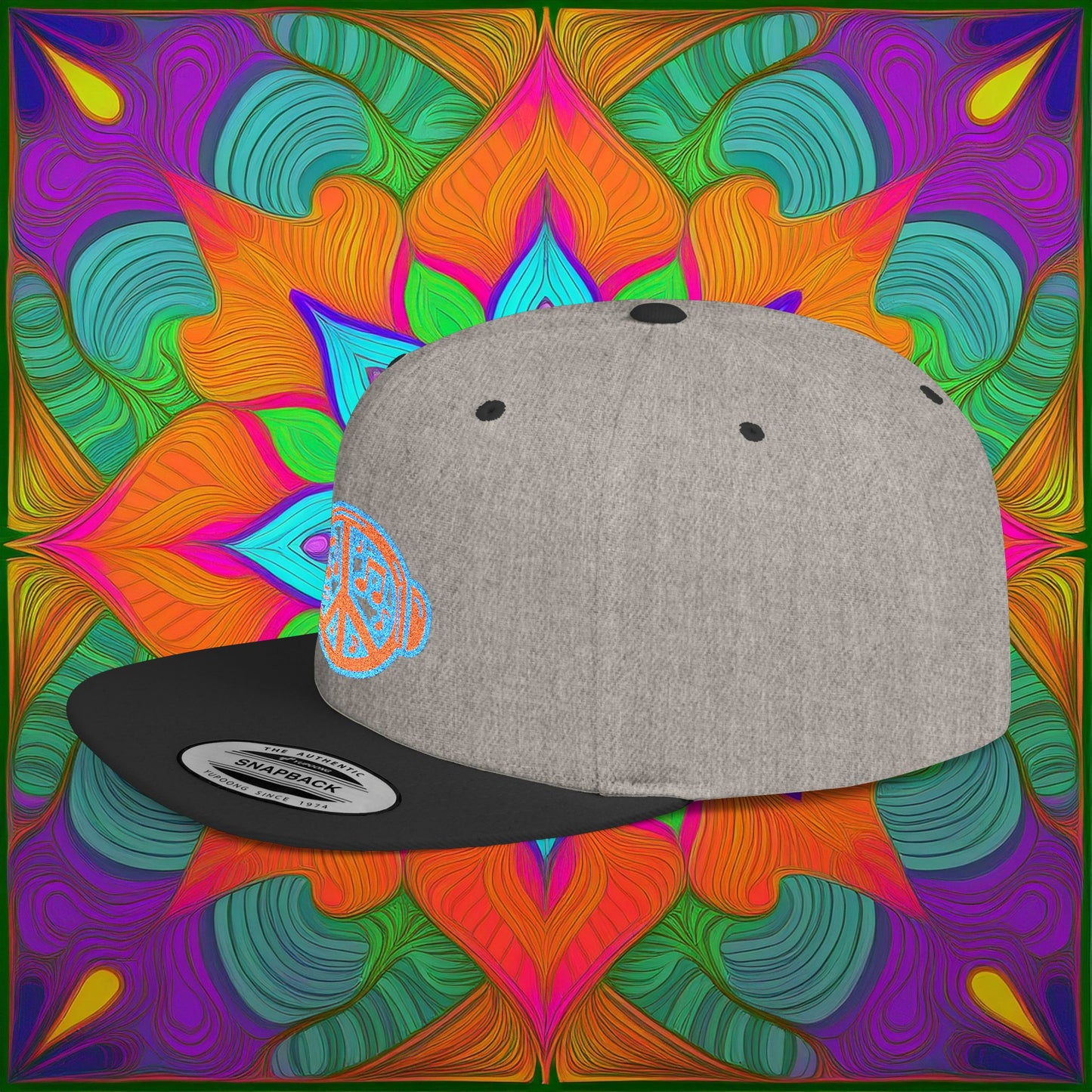 Beats Peace Logo Flat Bill Snapback