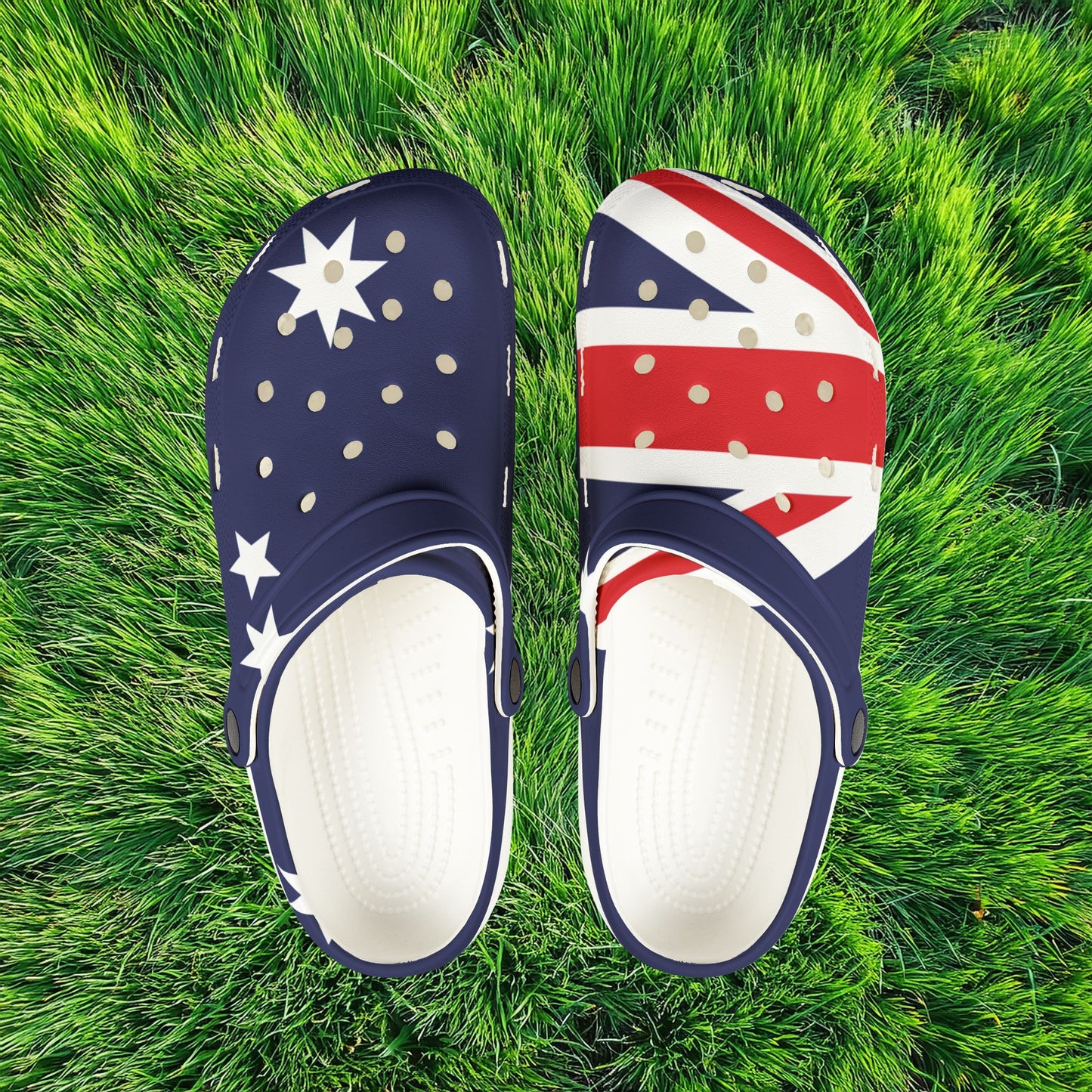 Australian Flag Foam Clogs