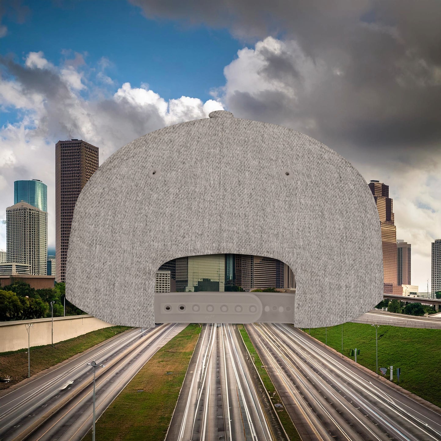 Houston Asteroid Flat Bill Snapback