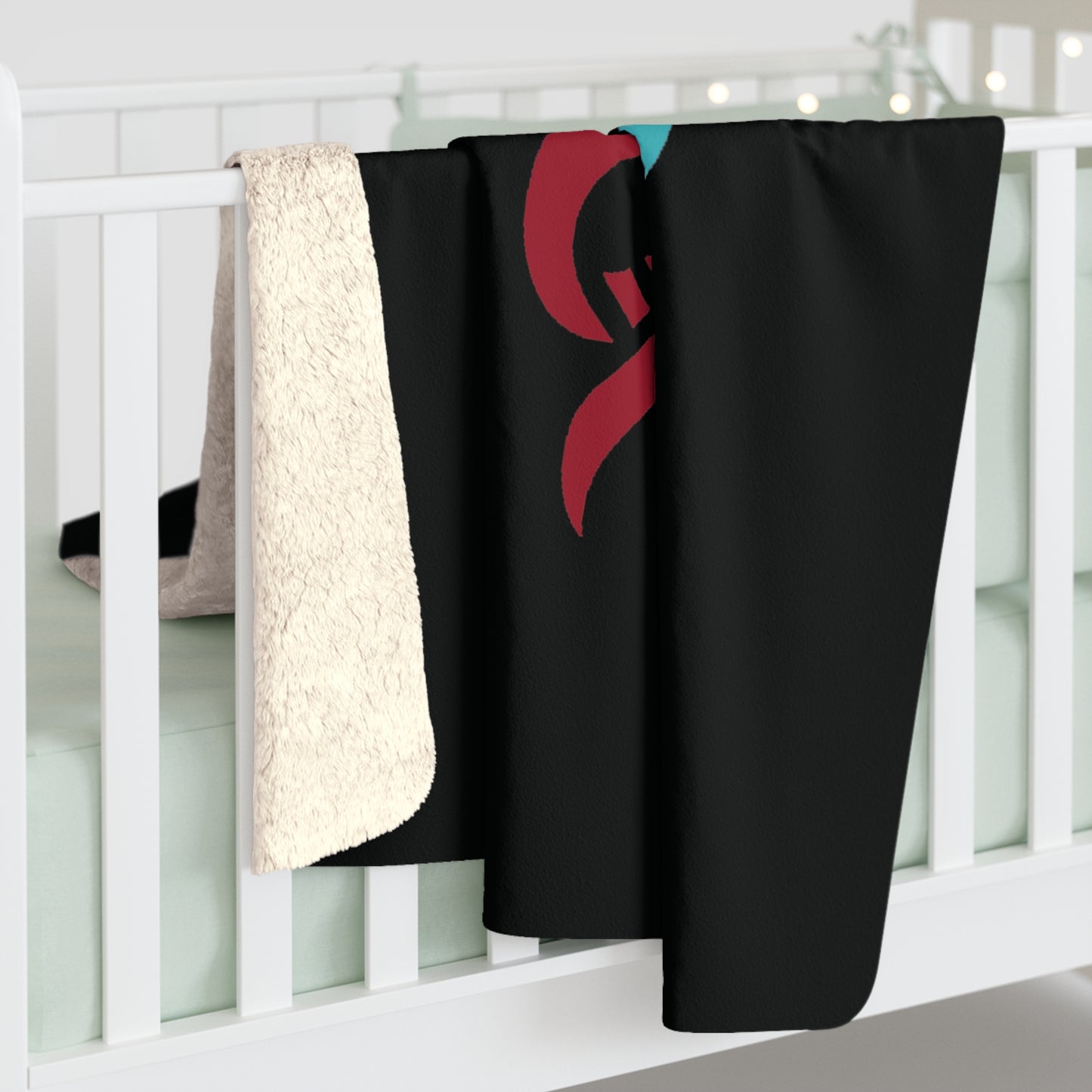 Arizona Baseball Logo Sherpa Fleece Blanket