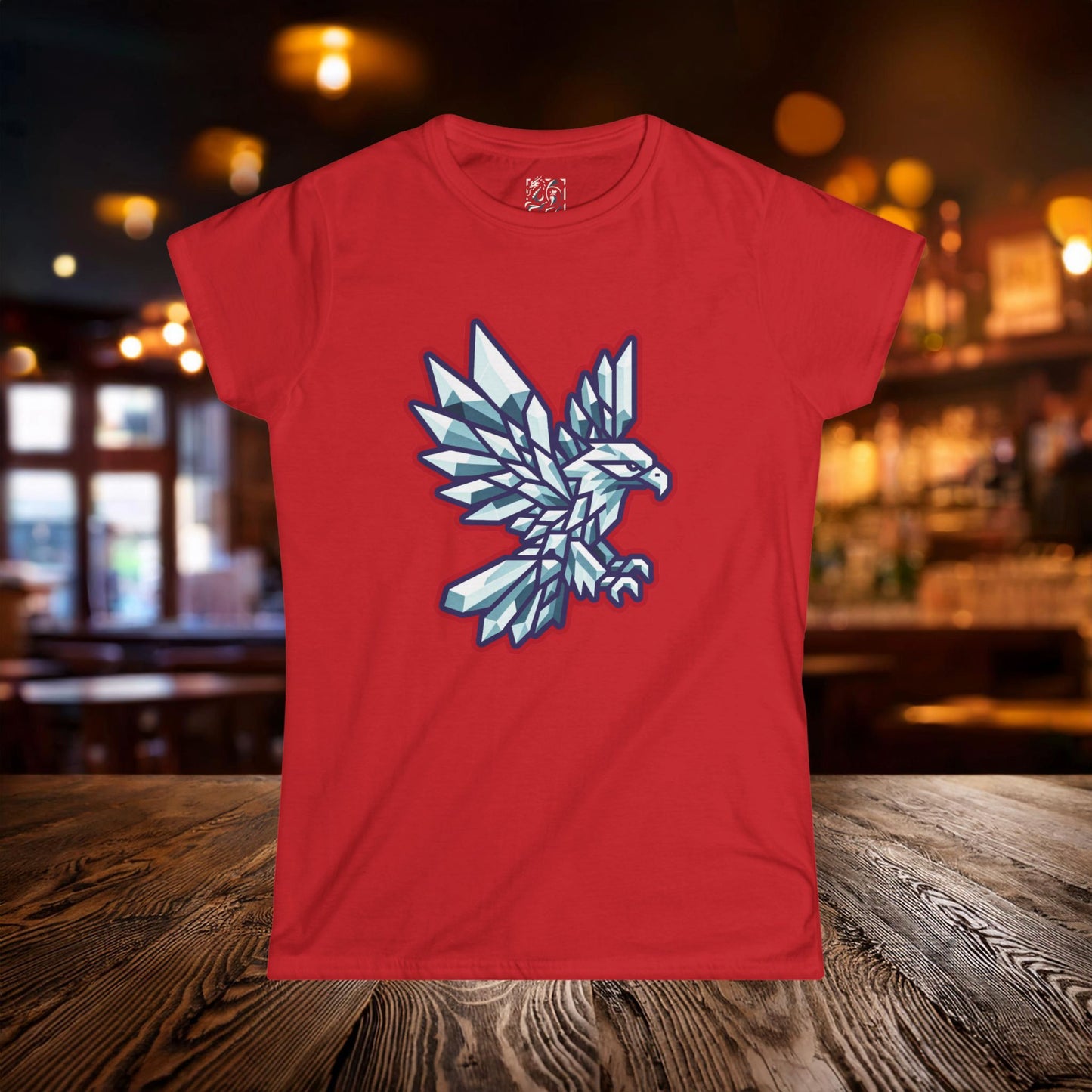 Crystalline Eagle Women's Softstyle Tee