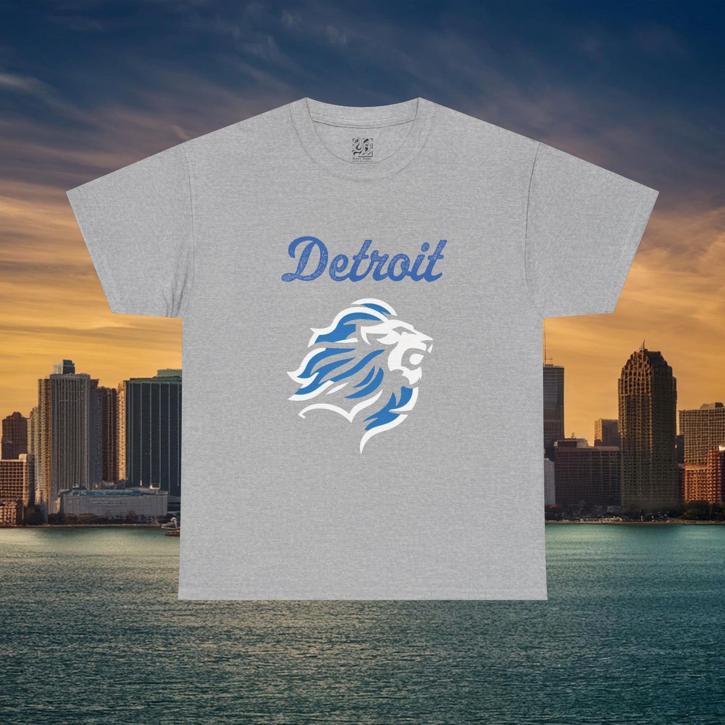 Detroit Football Crest Tee
