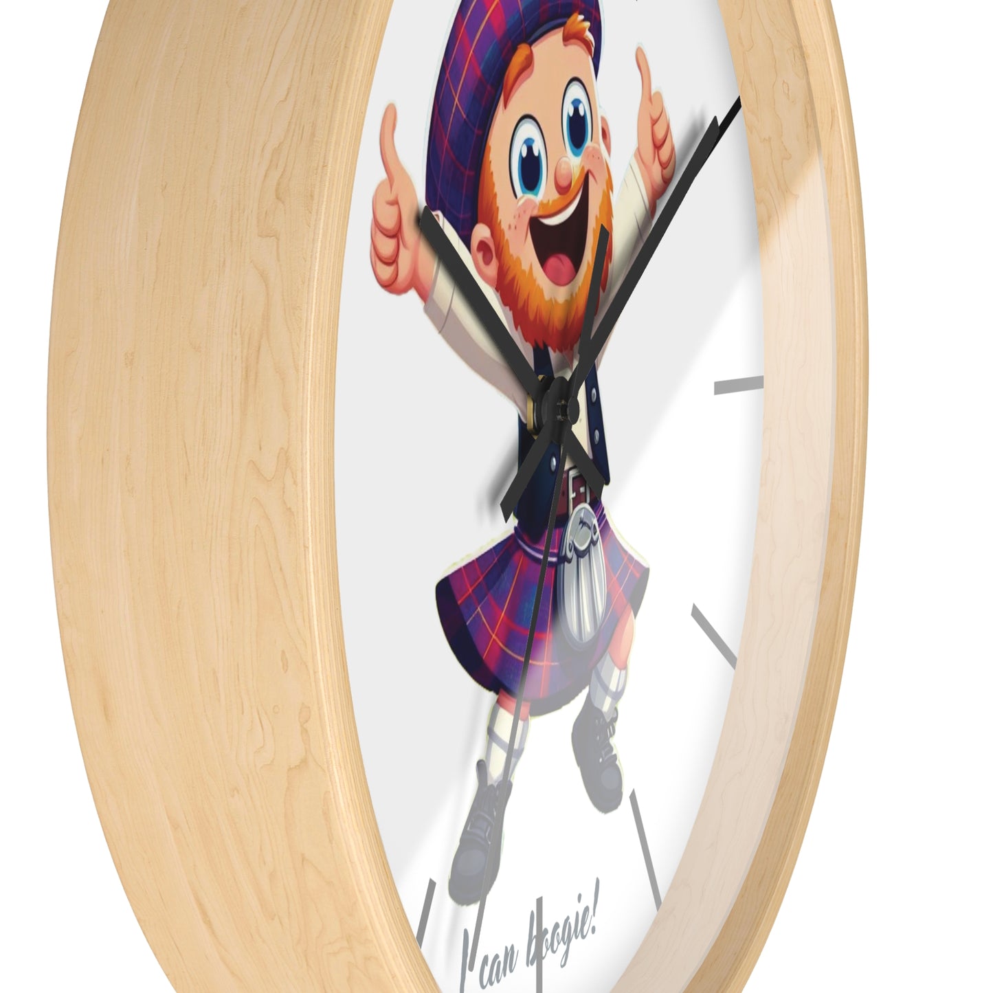 Scotland Can Boogie Wall Clock