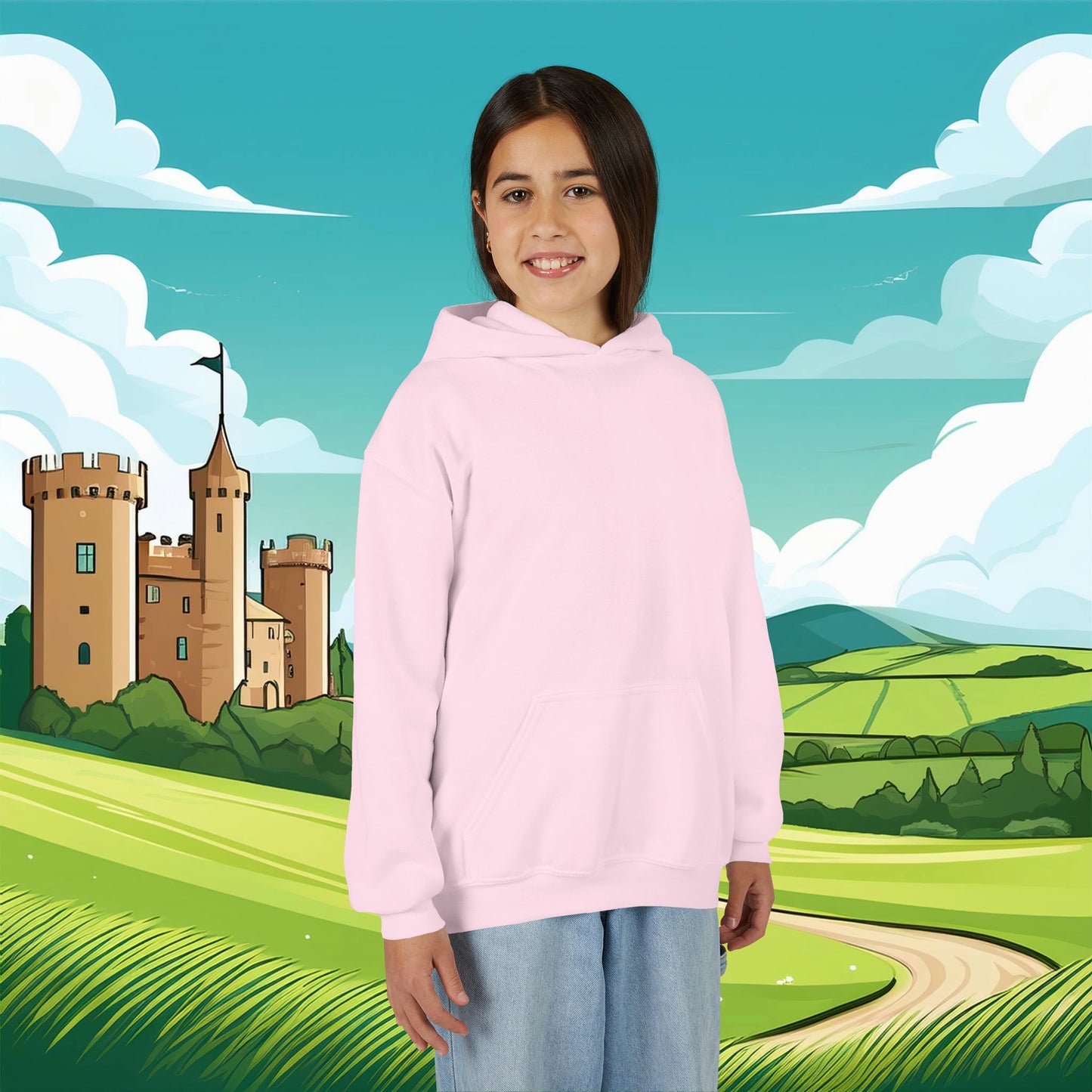 Wrexham Crest Dragon Youth Hoodie