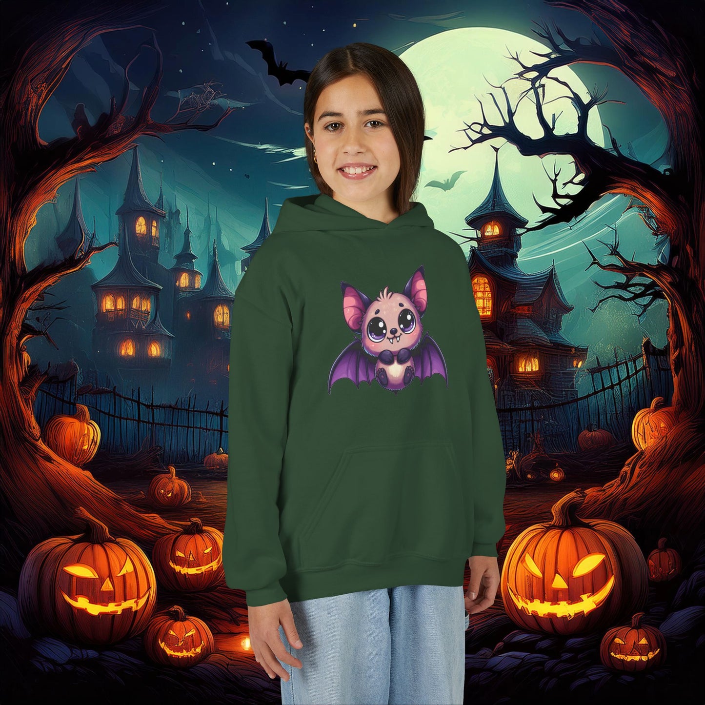 Little Bat Youth Hoodie