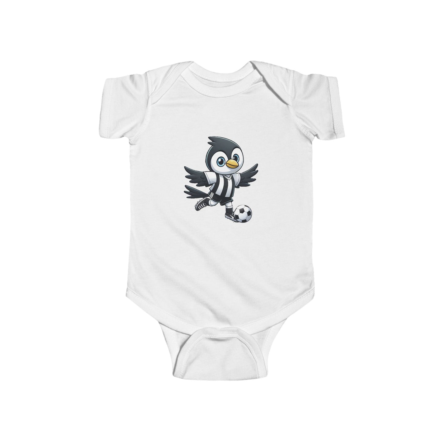 Newcastle United Mini Mag Flying Infant Bodysuit