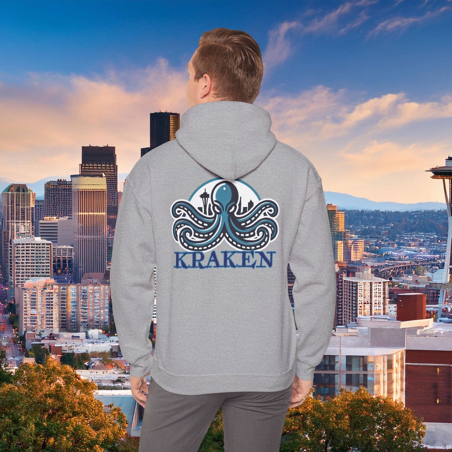 Seattle Hockey Design Hoodie