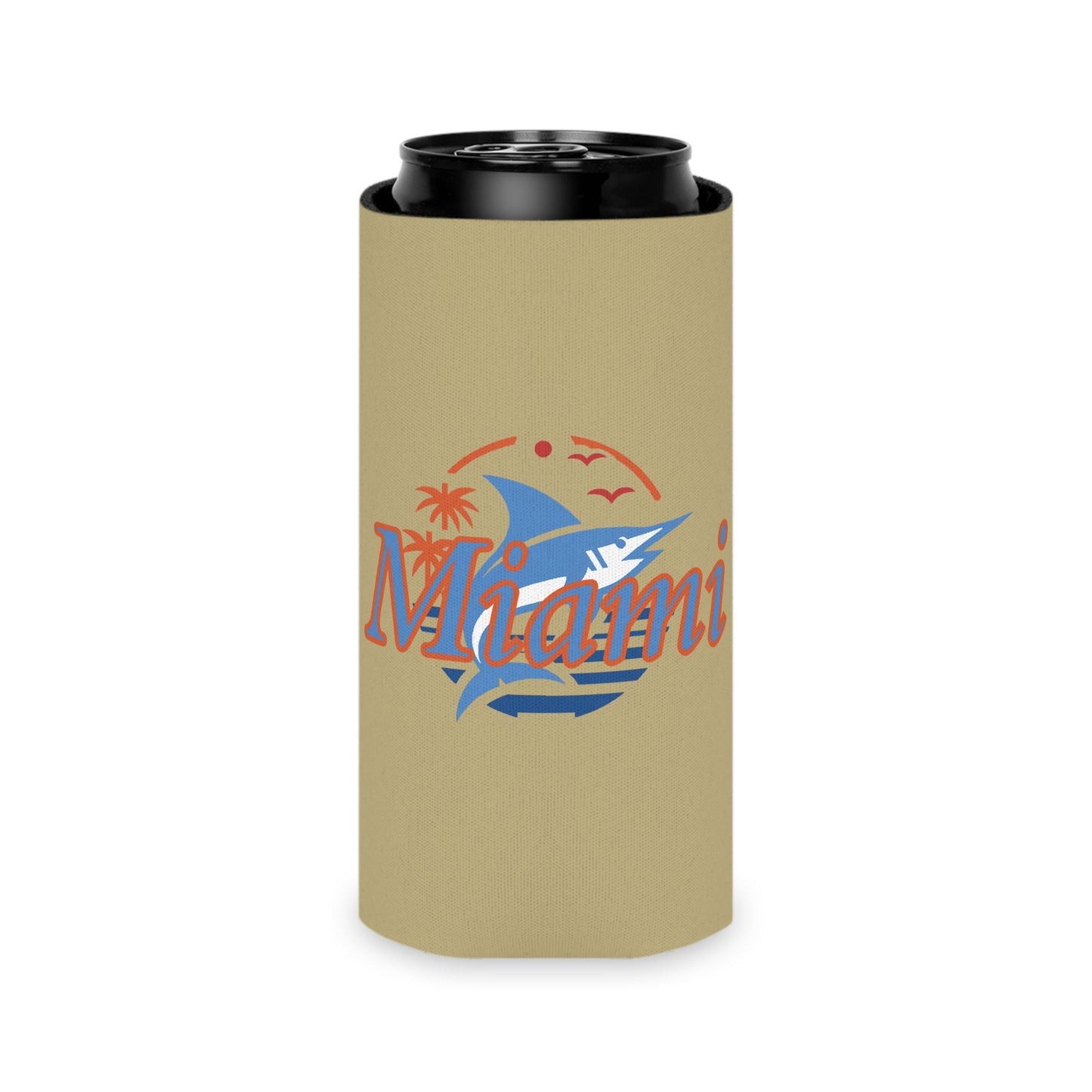 Miami Leaping Marlin Can Cooler