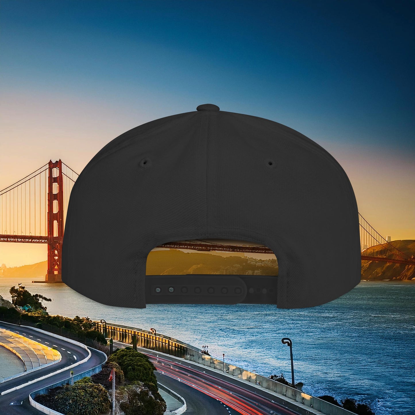 San Francisco Baseball Player Flat Bill Snapback