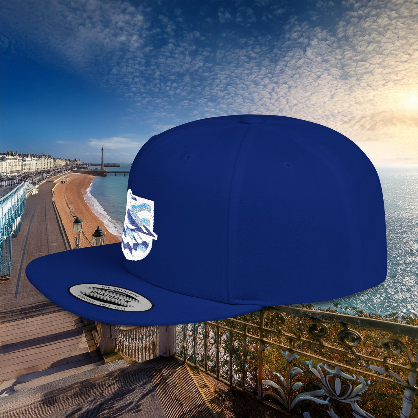 Brighton & Hove Albion Gull Crest Flat Bill Snapback