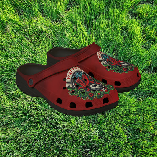 Wrexham Crest Foam Clogs
