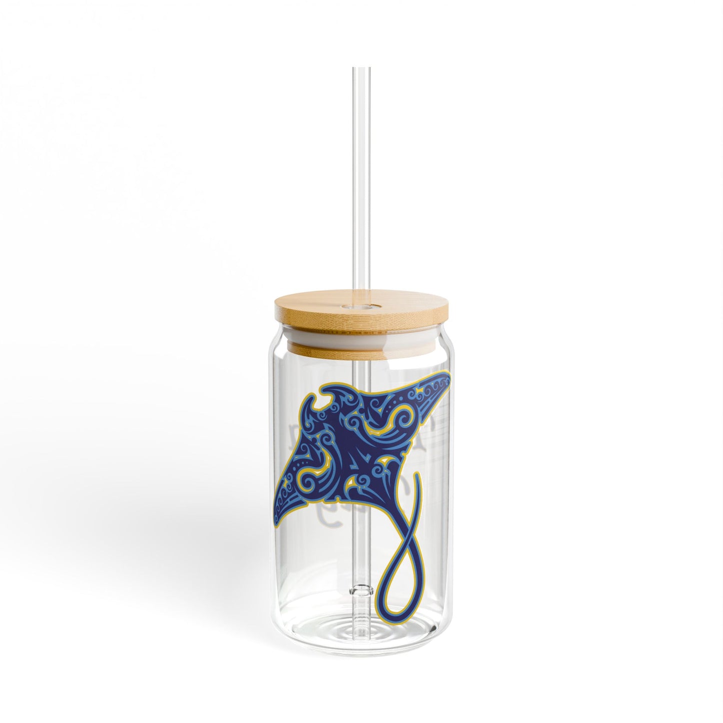 Manta Ray Sipper Glass