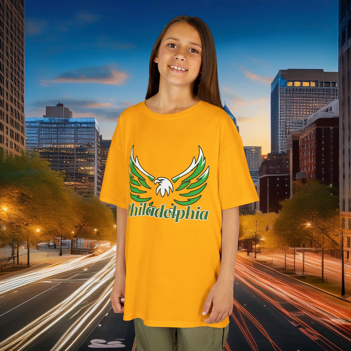 Philadelphia Eagle Logo Kids Tee
