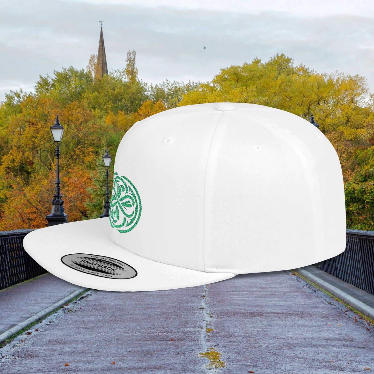Celtic FC Crest Flat Bill Snapback