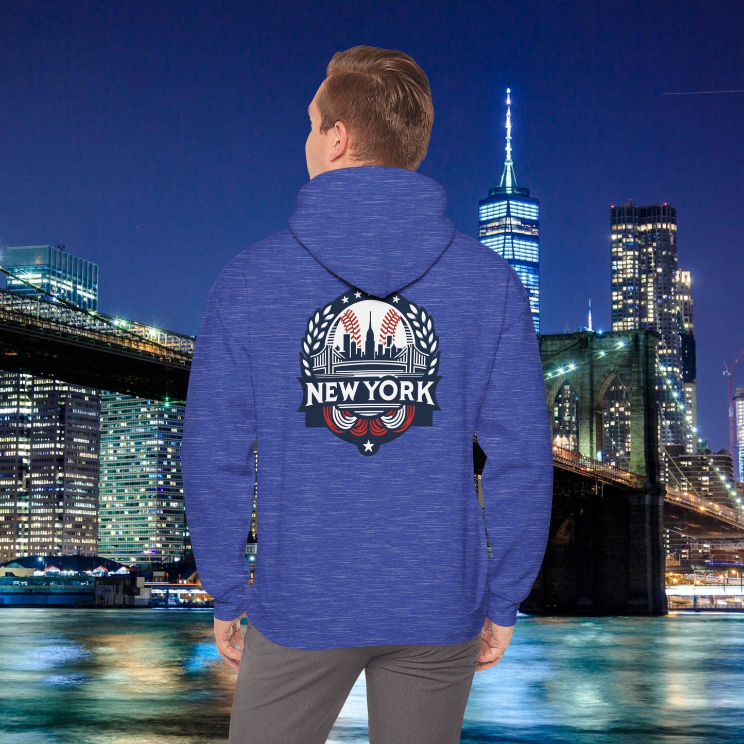 New York Bronx Baseball Hoodie