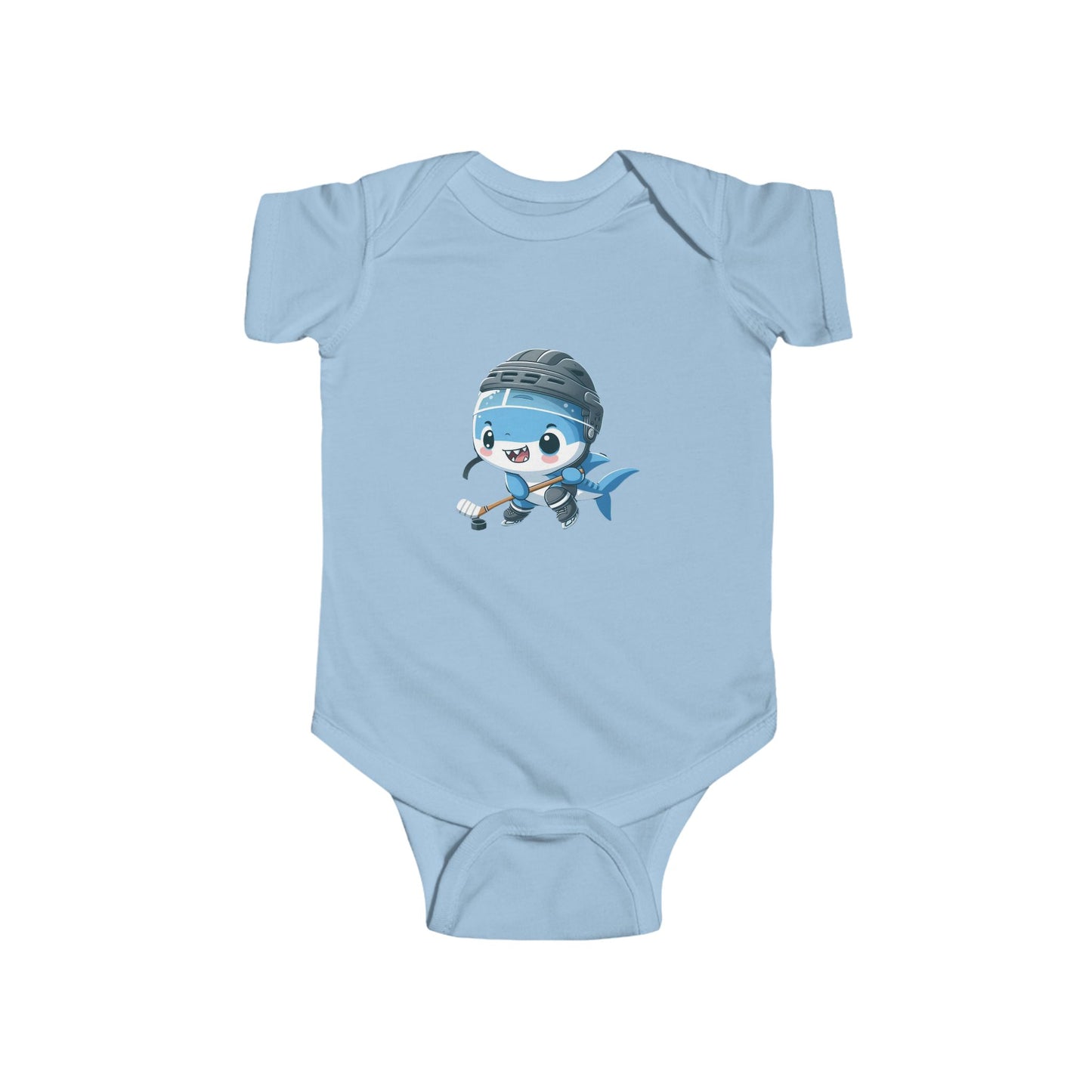 San Jose Hockey Mini Shark Player Infant Bodysuit