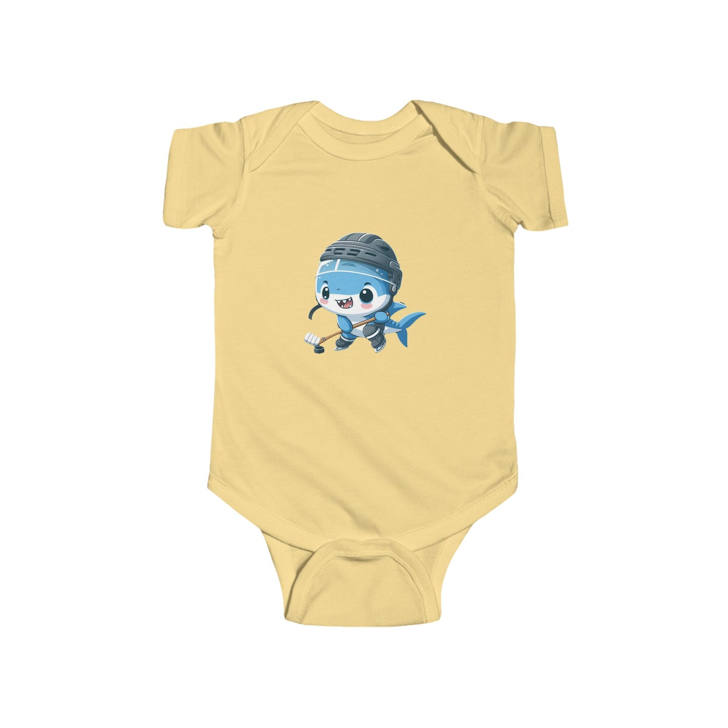 San Jose Hockey Mini Shark Player Infant Bodysuit