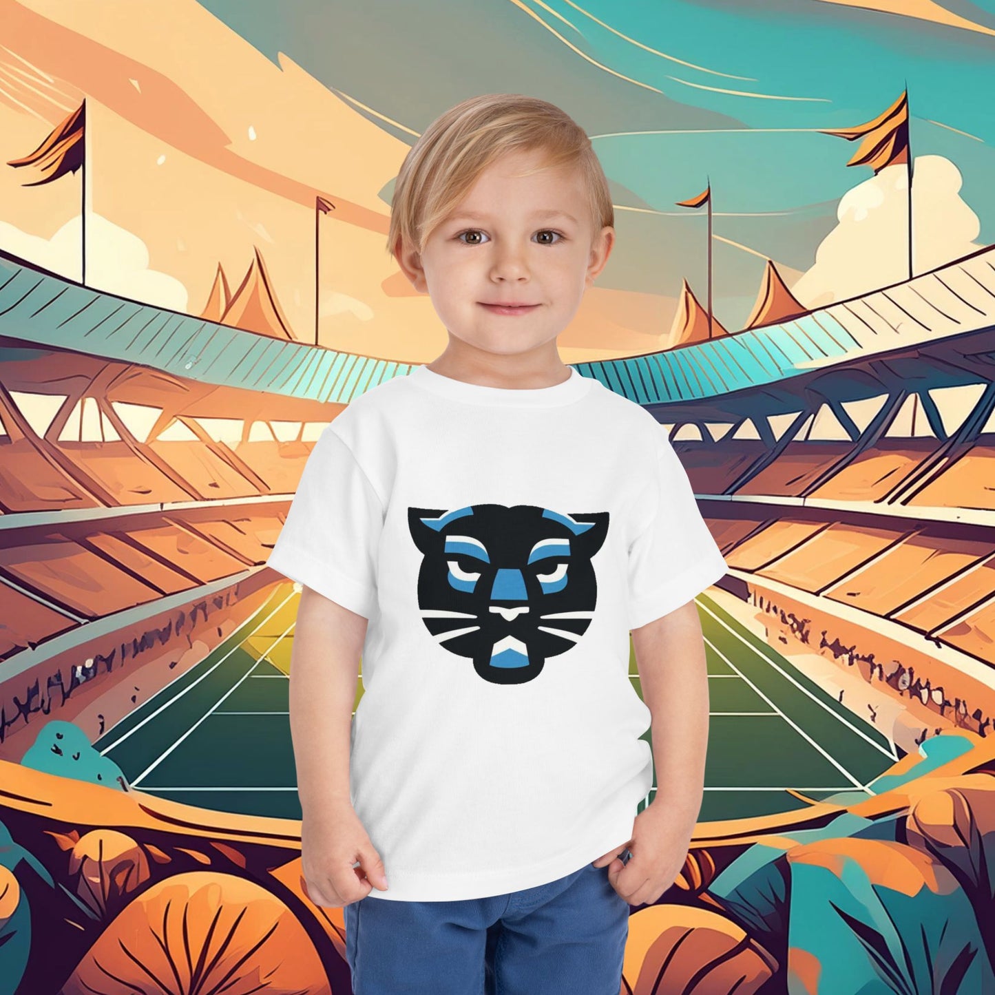 Panther Logo Toddler Tee