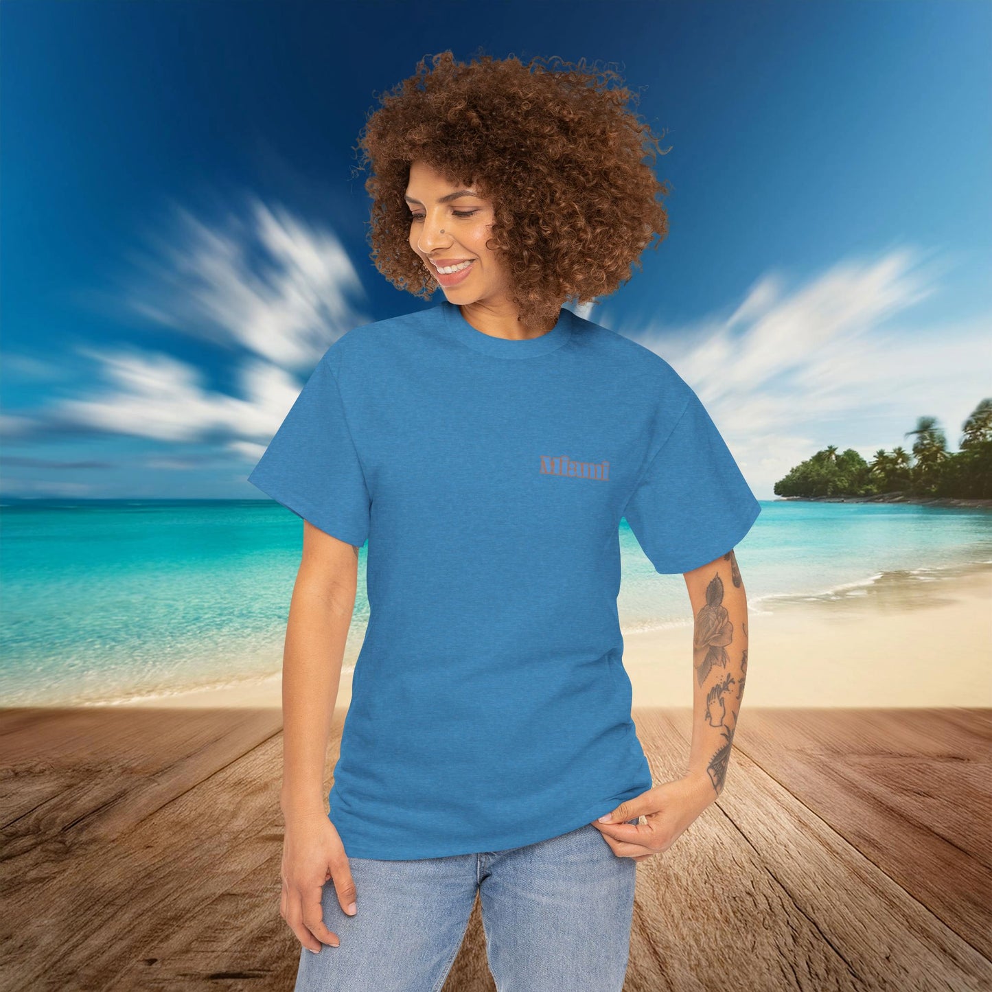 Miami Football Design Tee