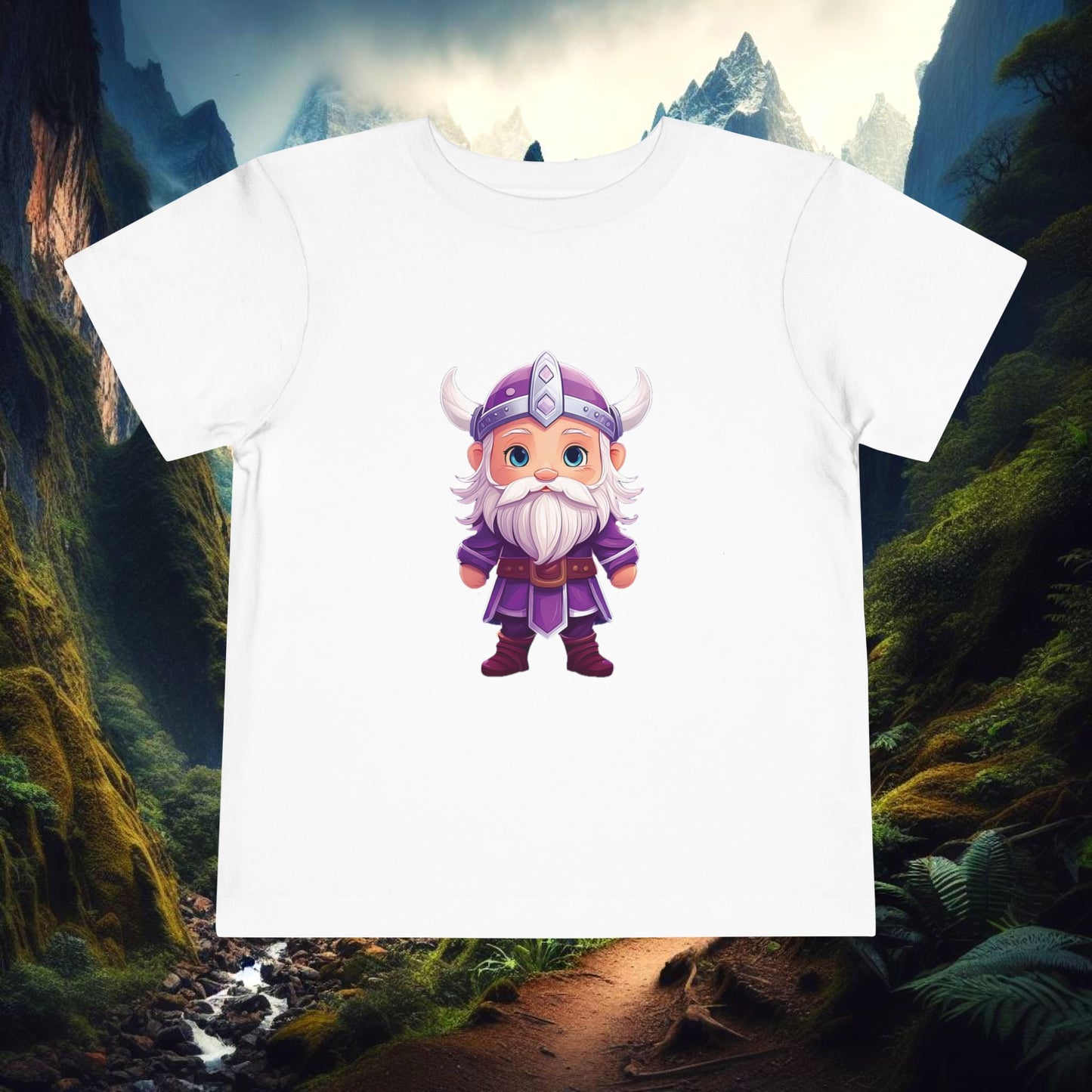 Purple Viking Toddler Tee