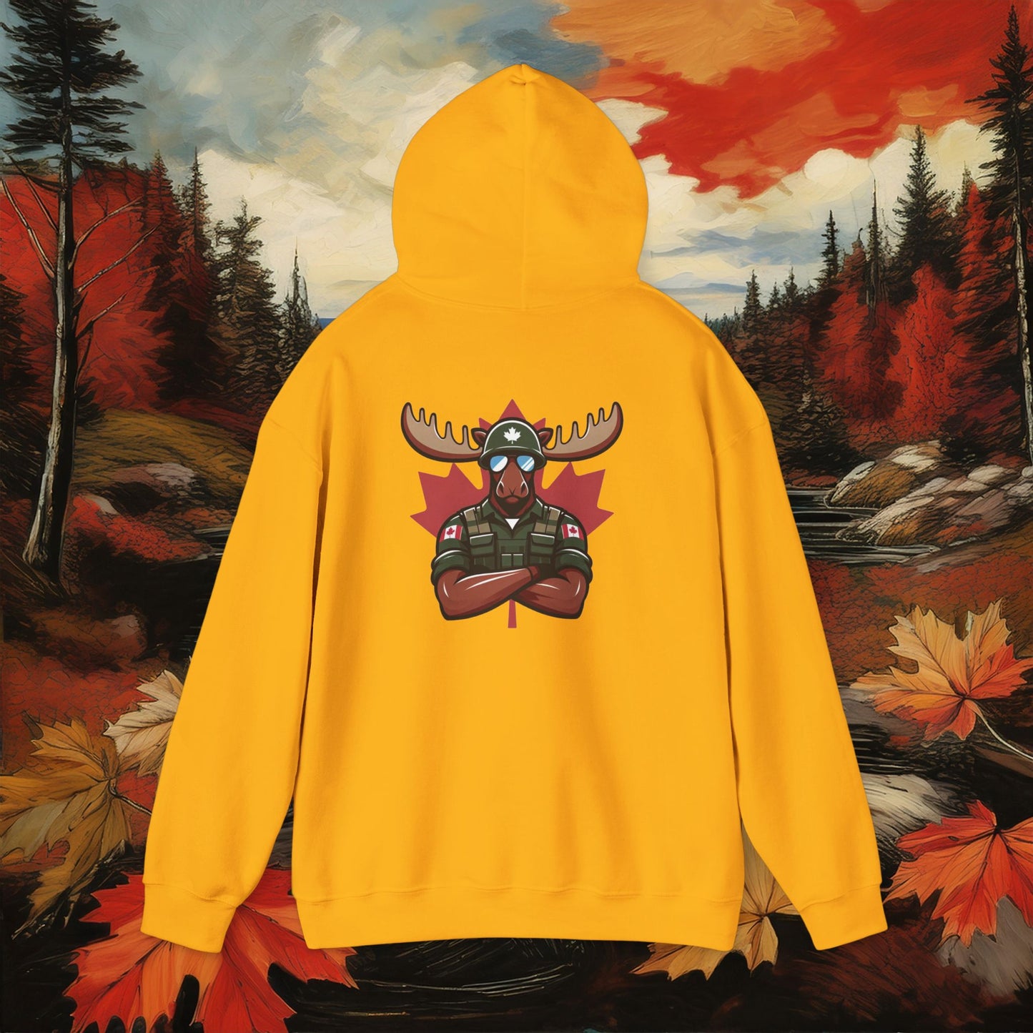 Canadian Moose "Antlers Up" Hoodie