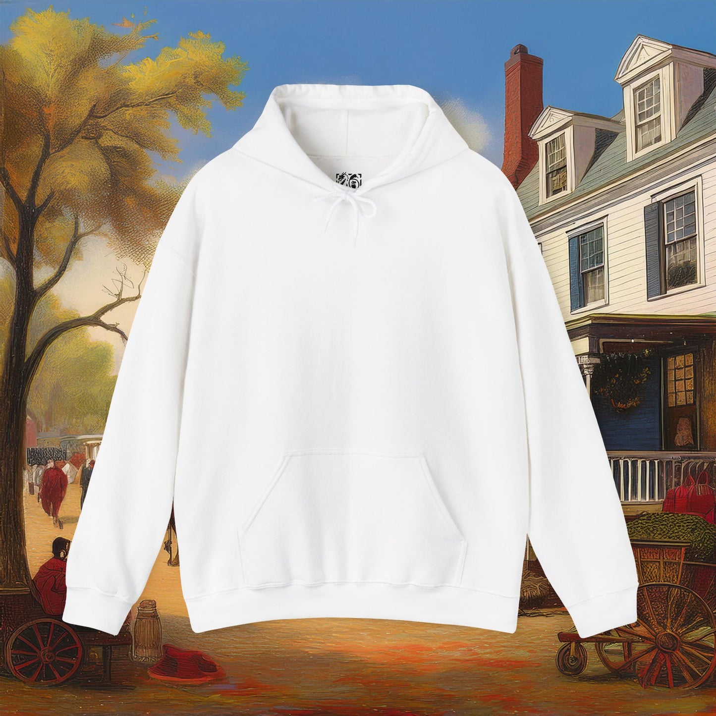 Revolutionary Red Dragons Logo Hoodie