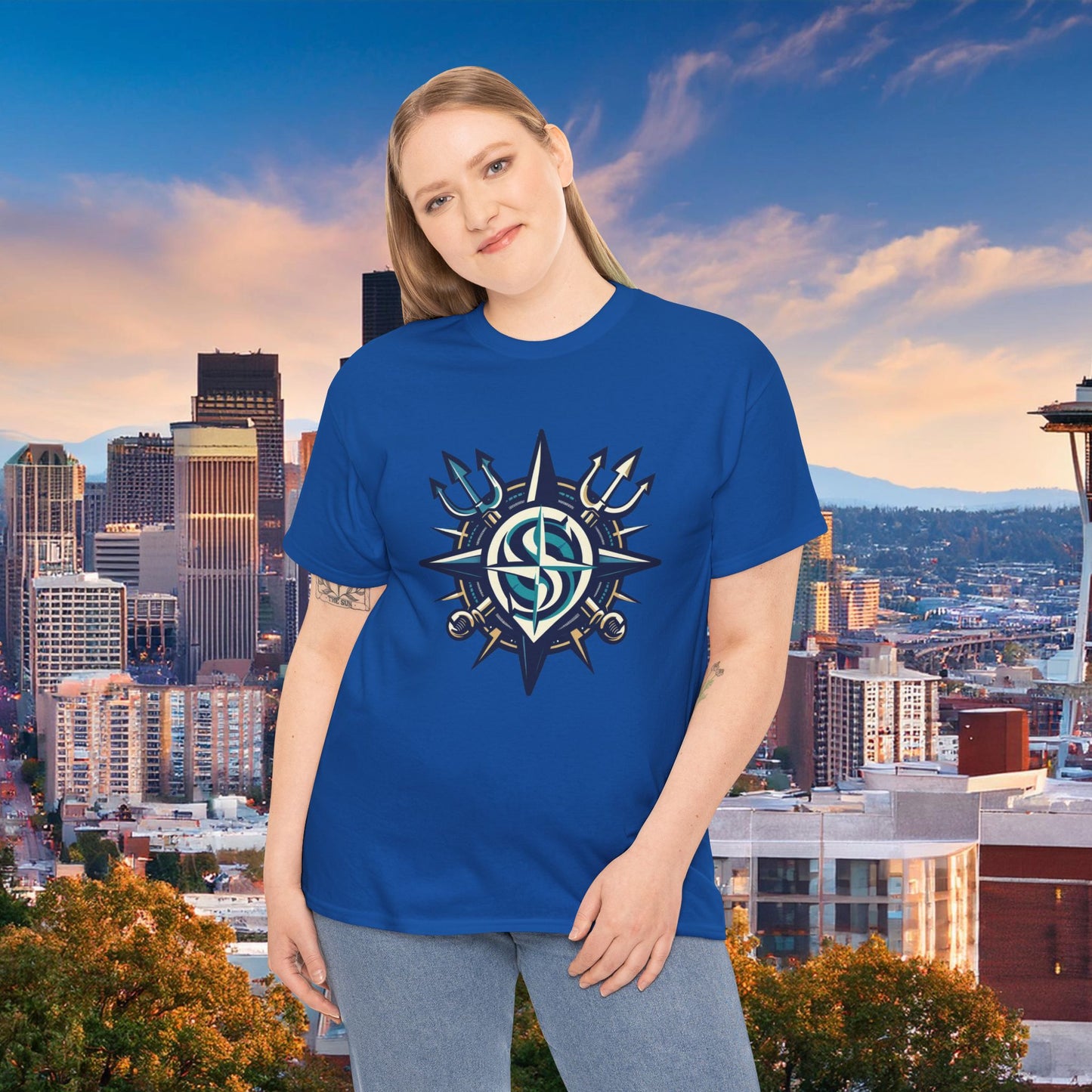 Seattle Baseball Crest Tee