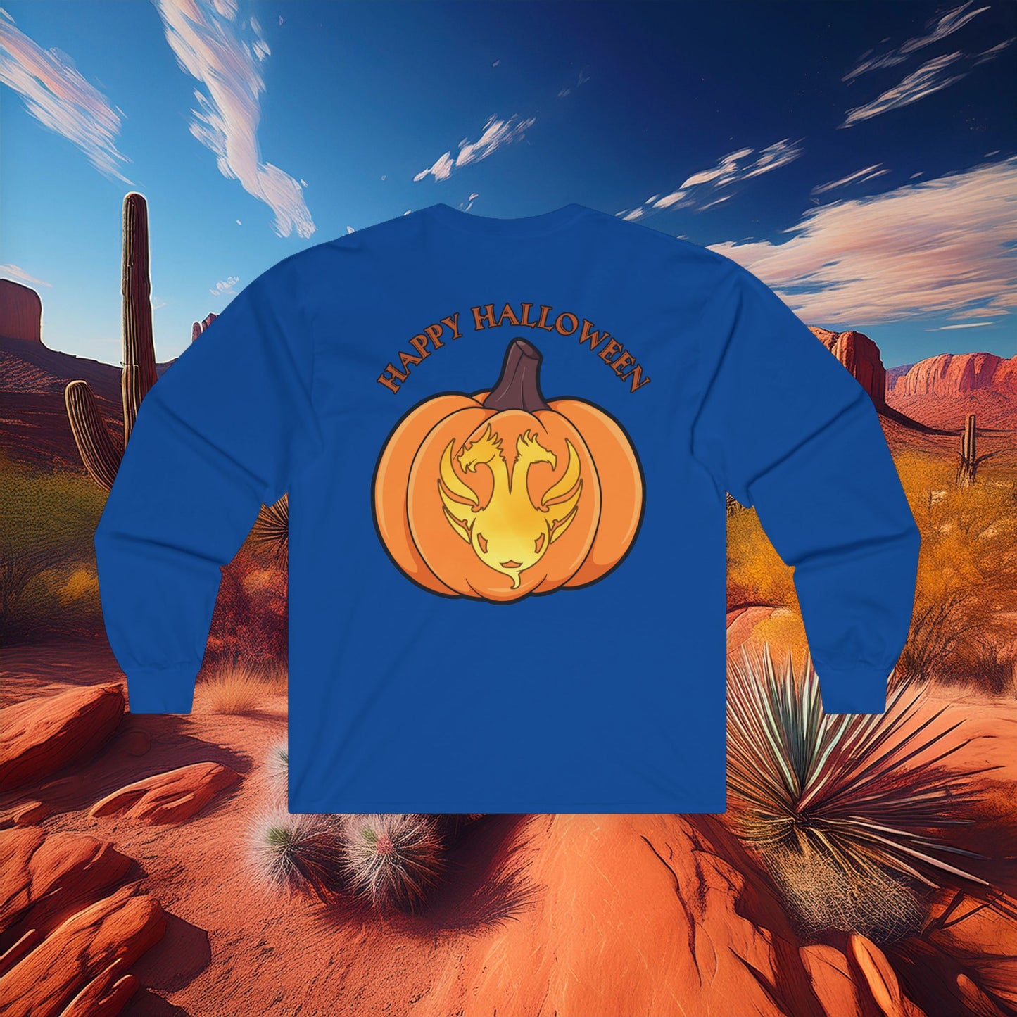 PHX Reds Jack O'Lantern Long Sleeve Tee