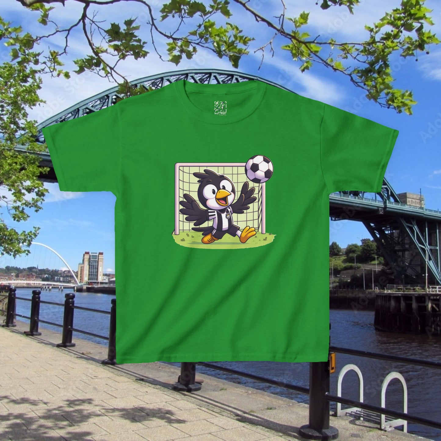 Newcastle United Mini Mag Keeper Kids Tee