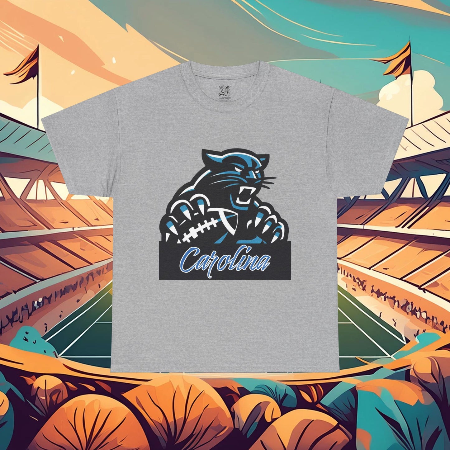Carolina Football Crest Tee