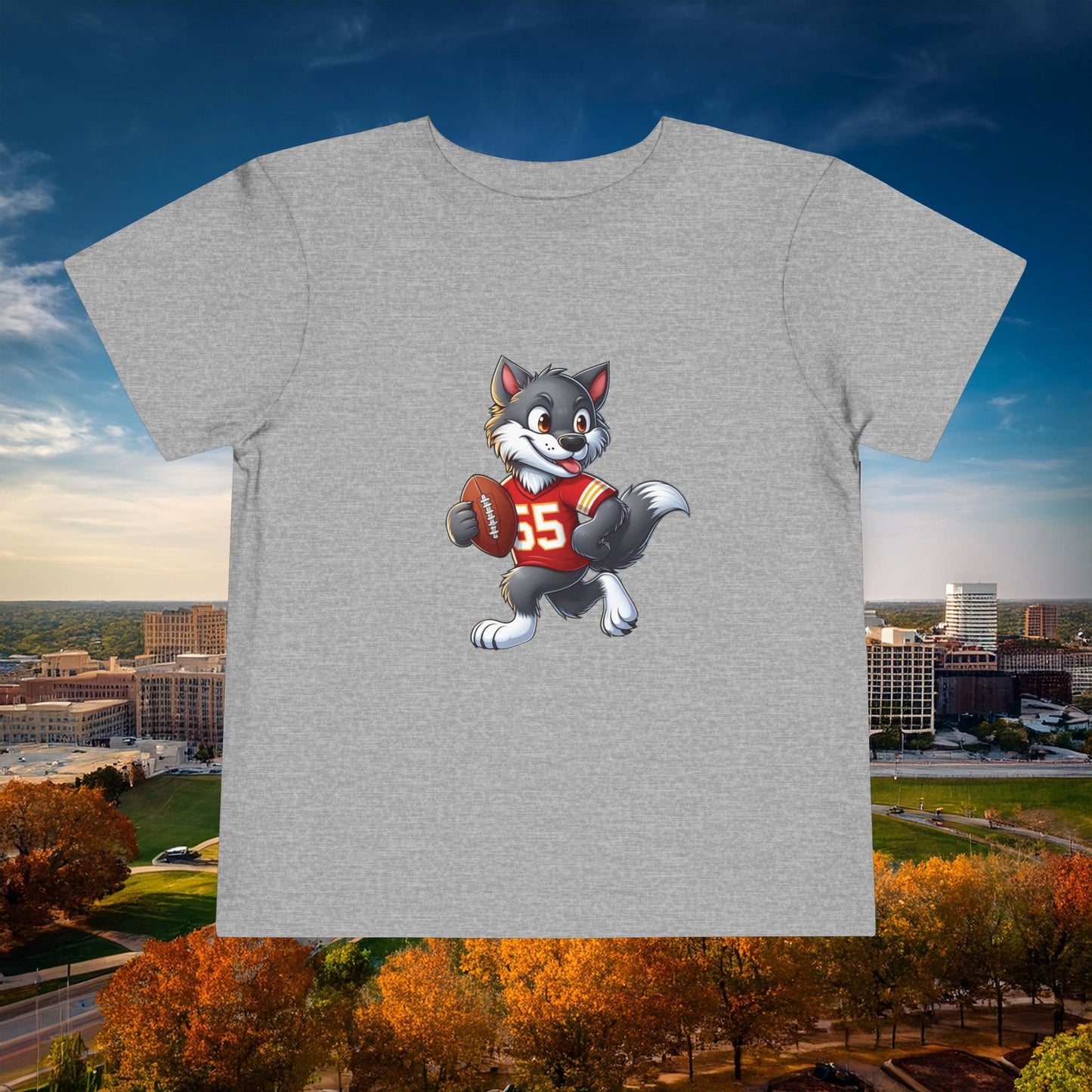 Kansas City Little Wolf Toddler Tee
