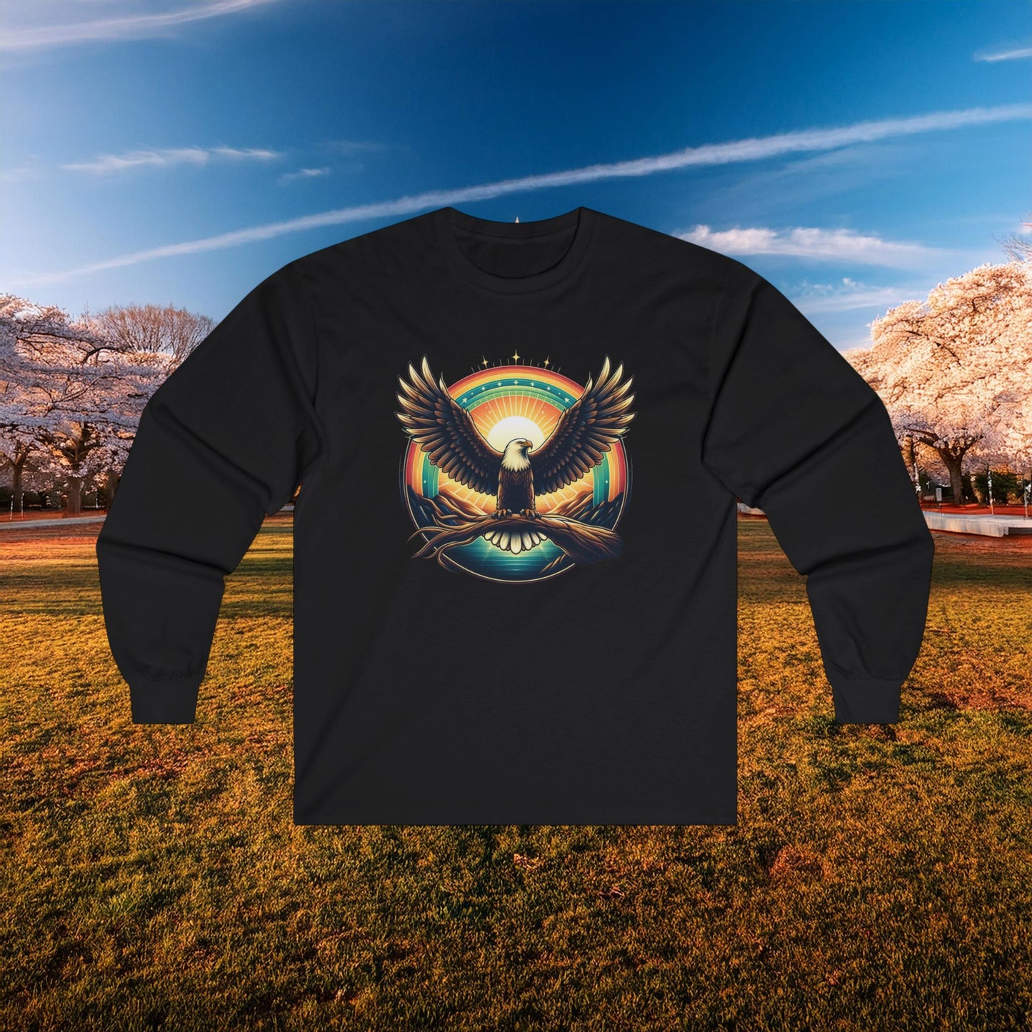 Washington Spirit Rainbow Long Sleeve Tee