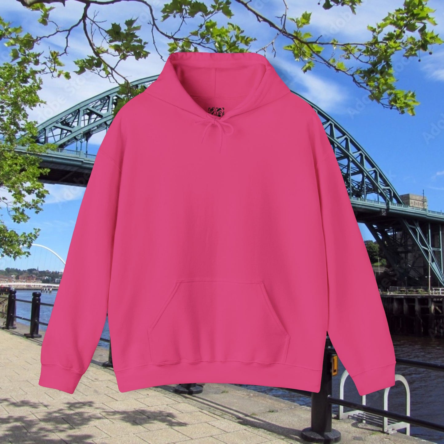 Newcastle United Howay The Lasses B&W (Twin Mags) Hoodie