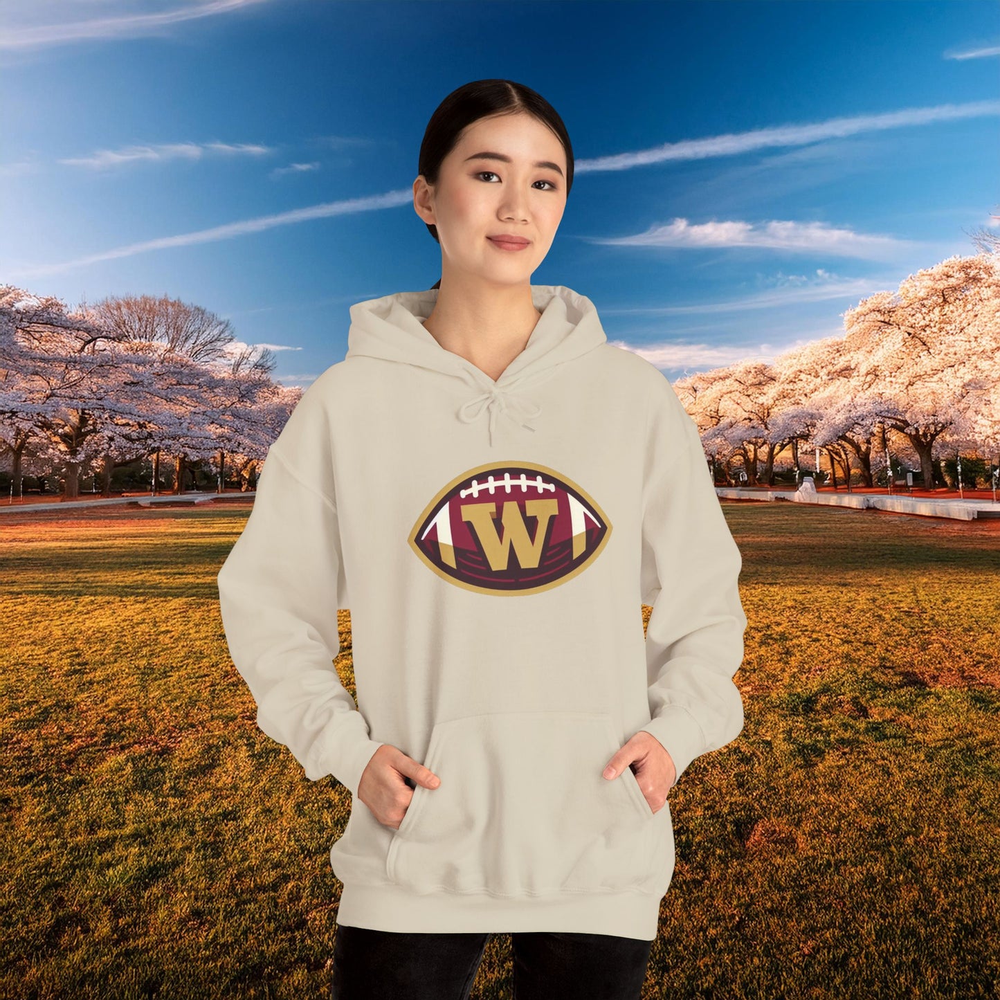 Washington Football Logo Hoodie