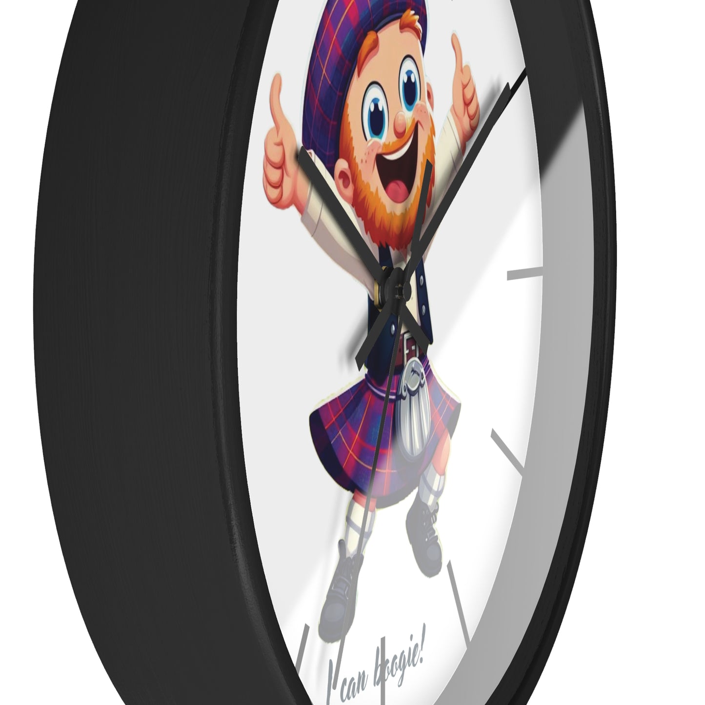 Scotland Can Boogie Wall Clock