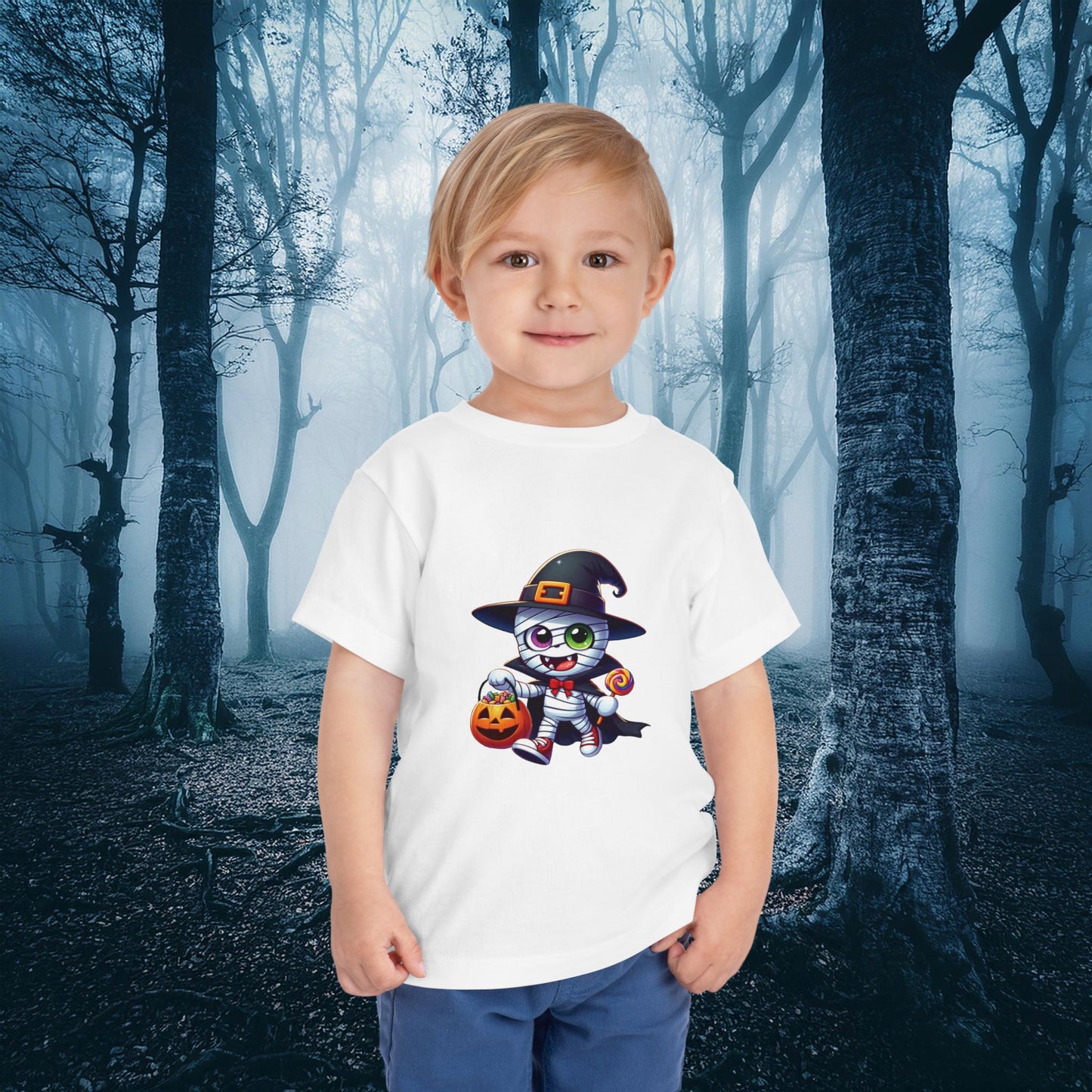 Trick or Treat Mummy Toddler Tee