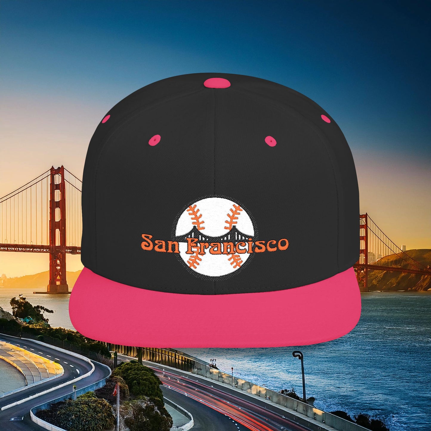 San Francisco Baseball Flat Bill Snapback