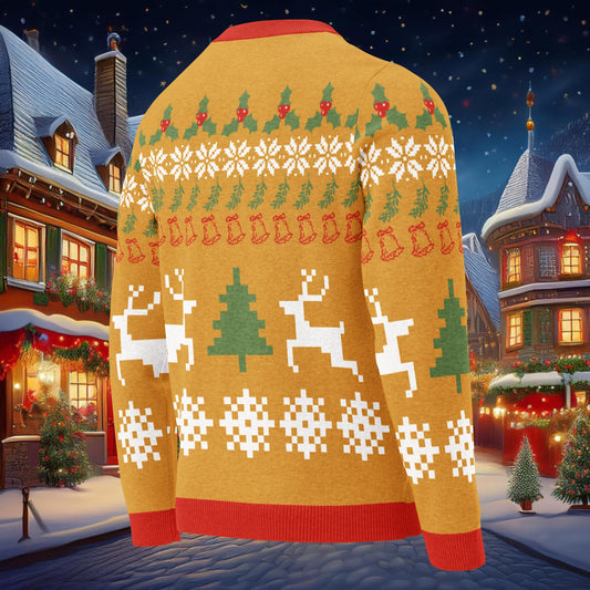Holly Jolly Knitted crew neck sweater