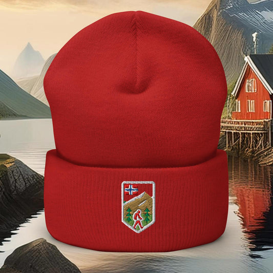 Norway Hiking Cuffed Beanie