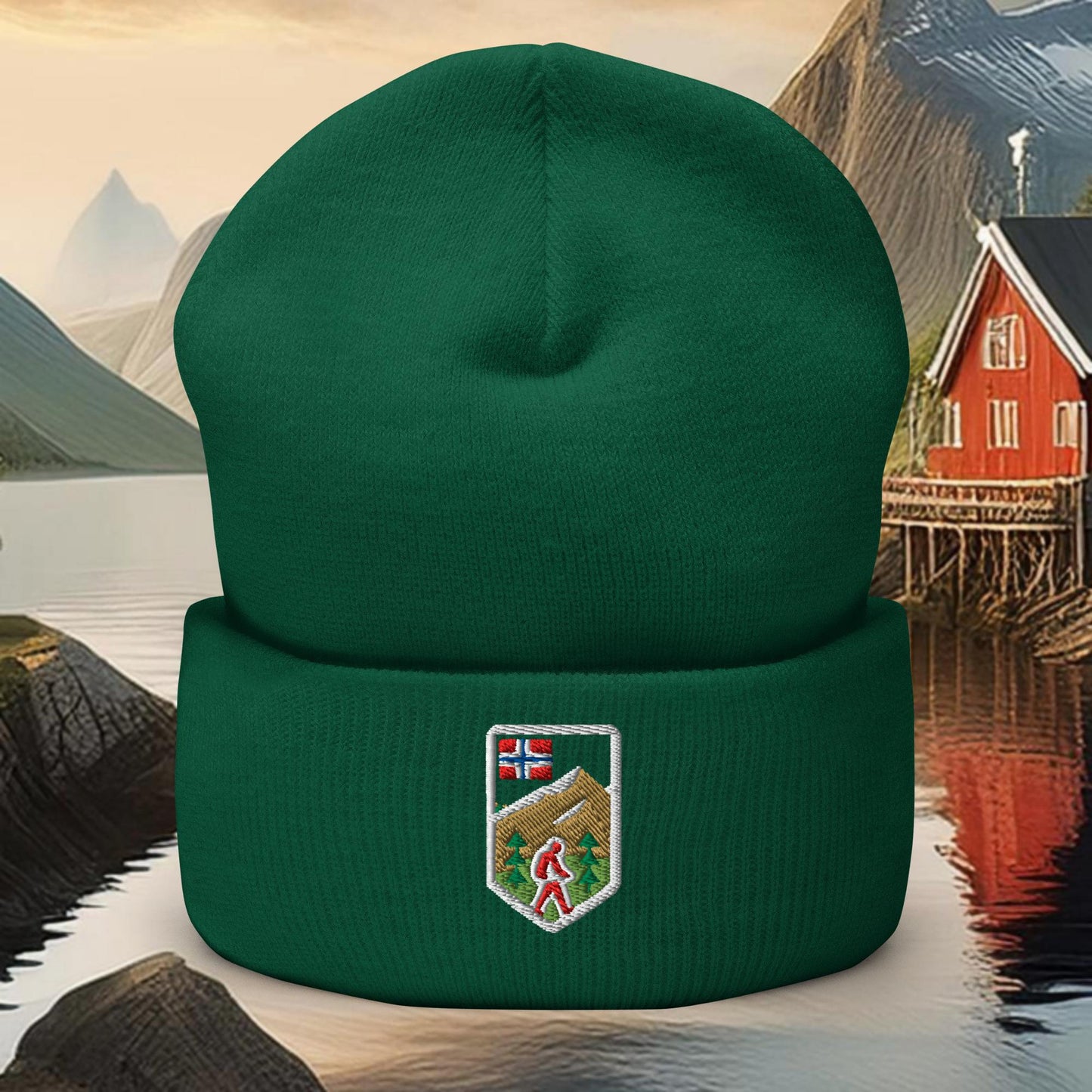 Norway Hiking Cuffed Beanie