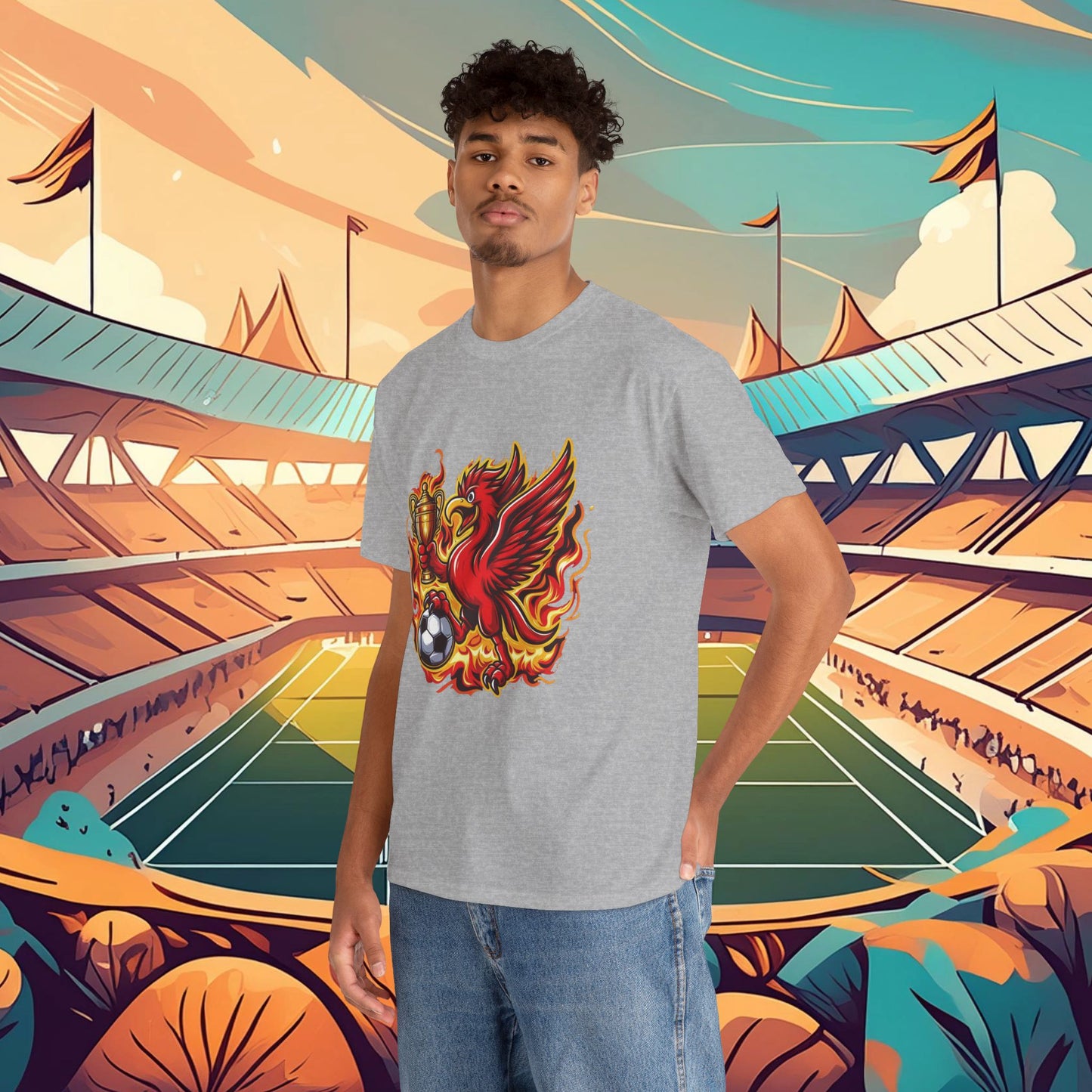 Liverpool Flames Tee