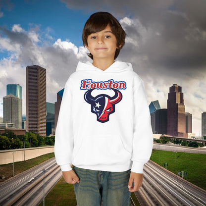 Houston Skull Youth Hoodie