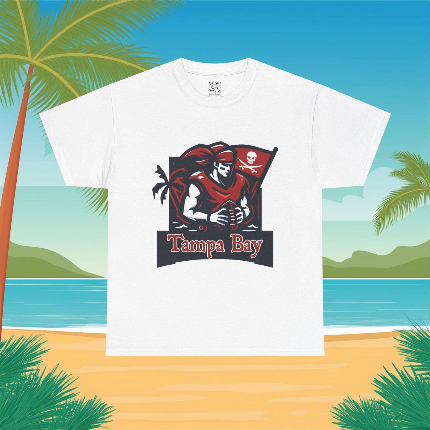 Tampa Bay Football Player Tee