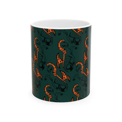 Newcastle Seahorse Ceramic Mugs (11oz/15oz)