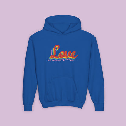 Rainbow Love Youth Hoodie
