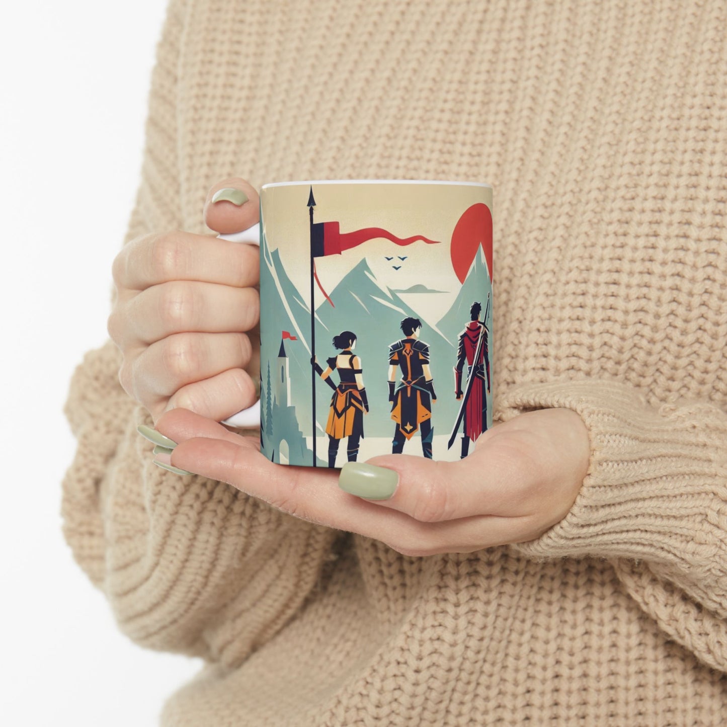 Frostback Mountains Ceramic Mugs (11oz\15oz)
