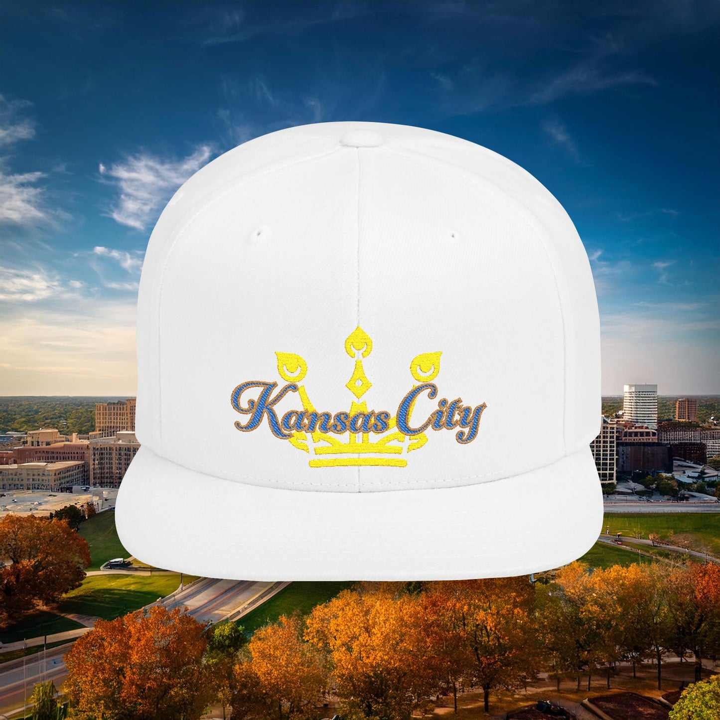Kansas City Baseball Flat Bill Snapback