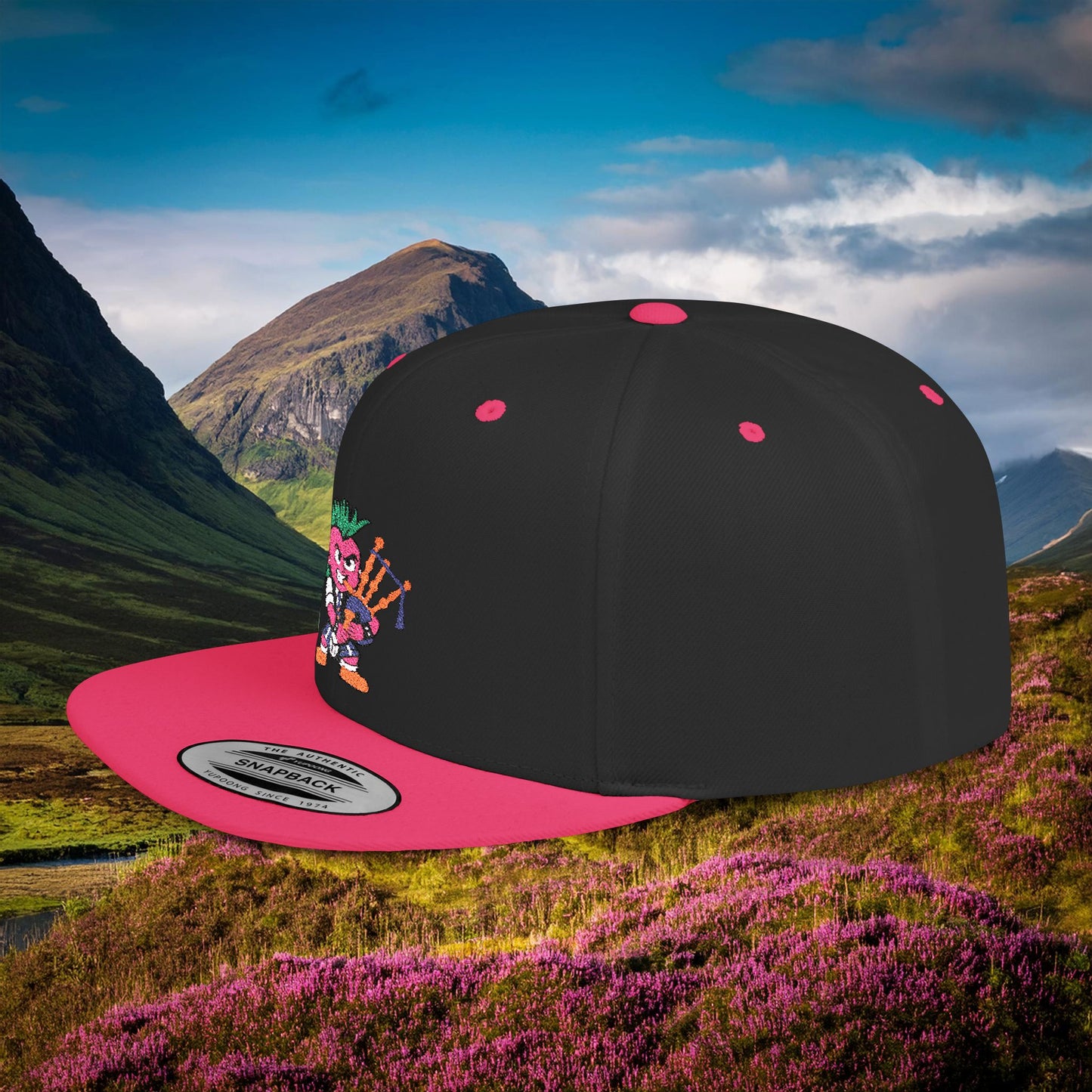 Scottish Punk Flat Bill Snapback