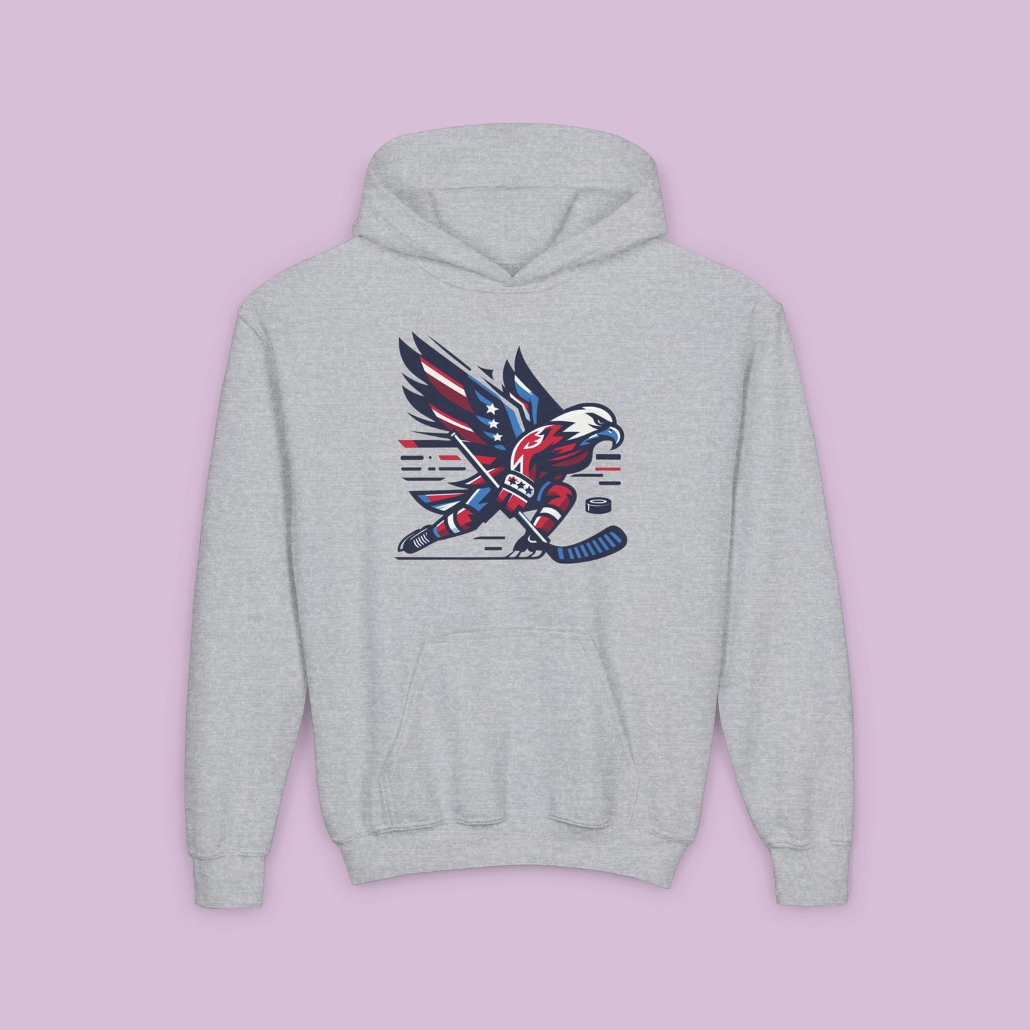 Washington Hockey Eagle Youth Hoodie